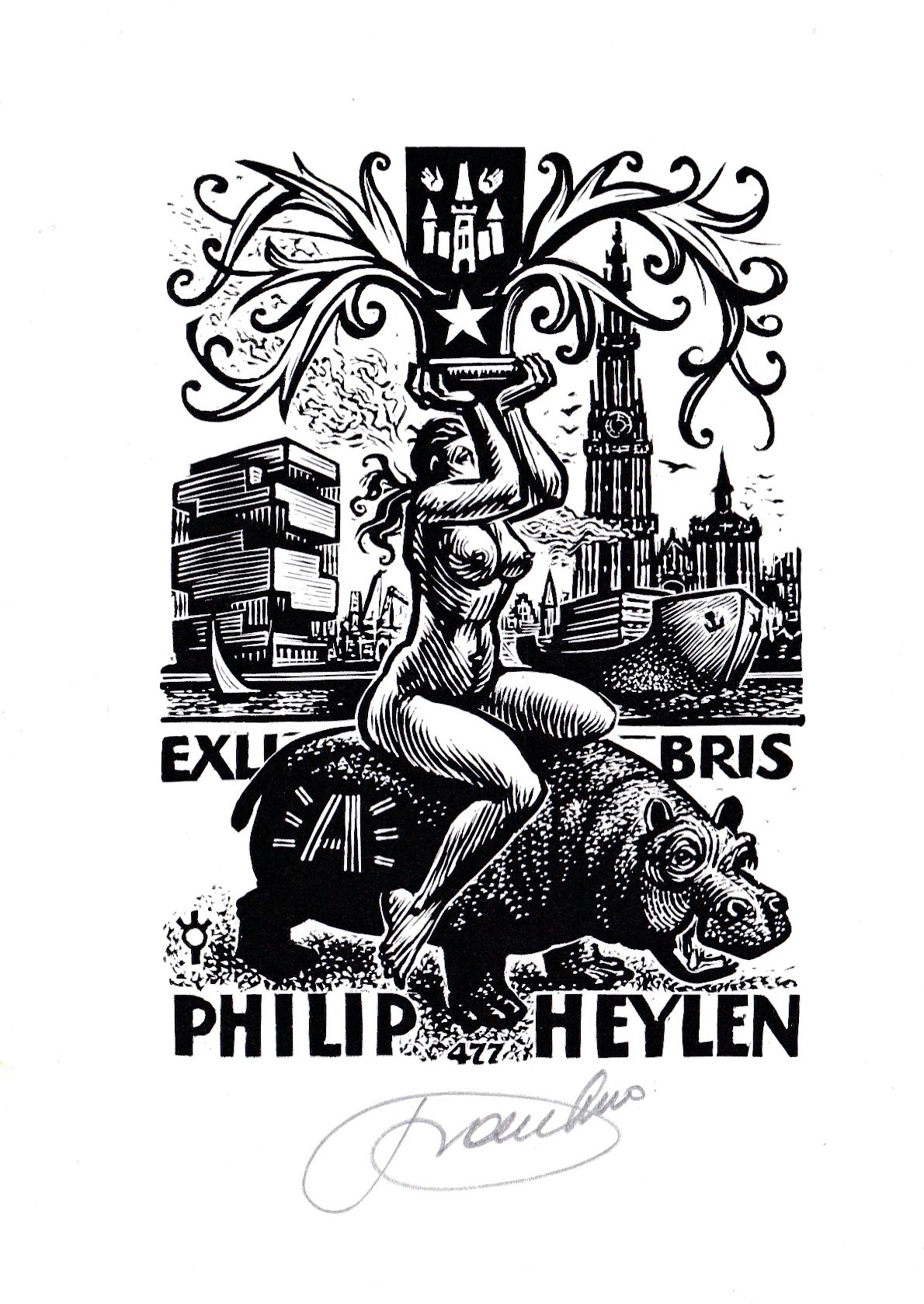 X2/477 Philip Heylen ft. 100x70 mm 2013