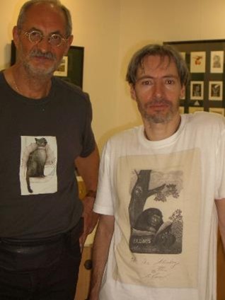 foto van Marin Gruev (BUL) en Jack van Peer (B) in Istanboel in 2010