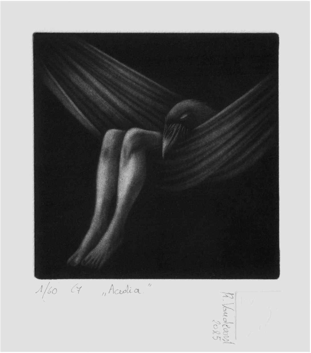 Afb. 12 Acedia (Luiheid): weg zijn van de wereld, niets gezien 
                of gehoord hebben, sociale luiheid
