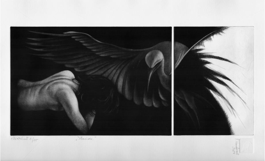 Afb. 3 Illusion, 2024, opus 134, 44 x 20 cm, 15 ex.