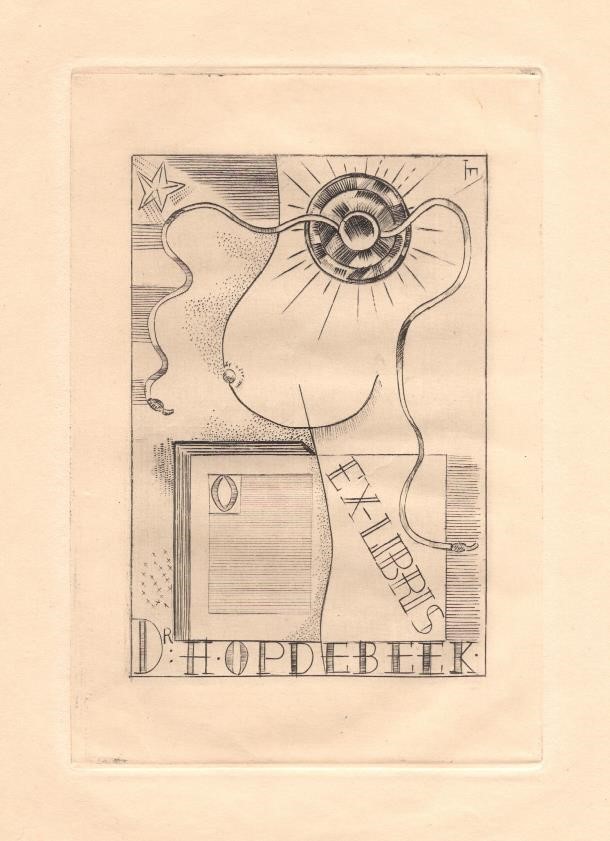Ex Libris H. Opdebeek